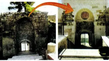 800 yıllık tarihi kapı 'yepyeni' oldu