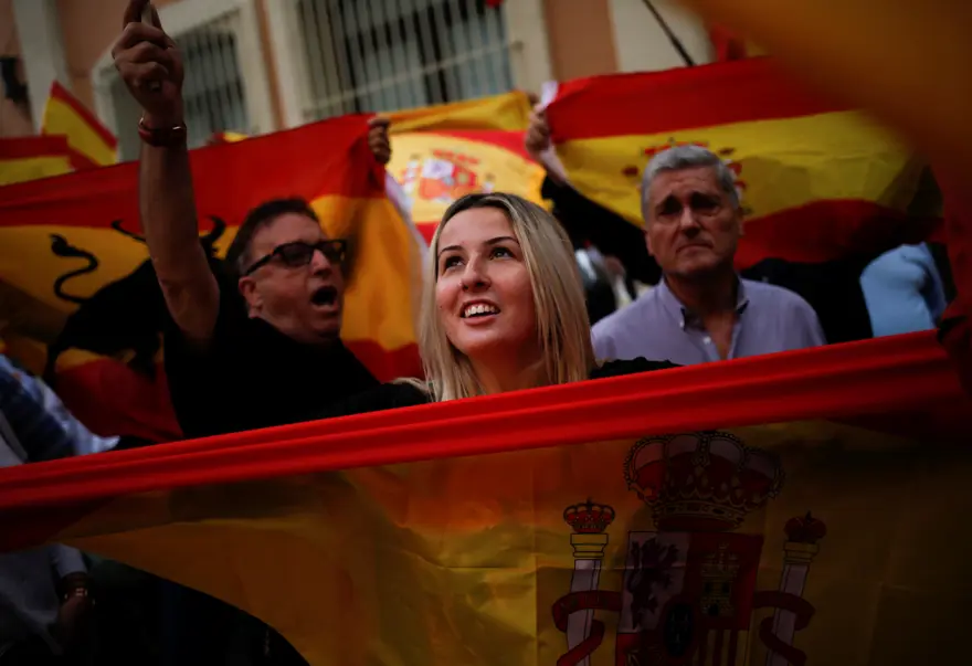 Katalonya'nın bağımsızlığı için yürüyüş 