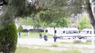 Osmaniye’de dilenciler kaçtı zabıtalar kovaladı