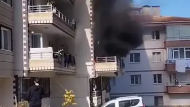 Ankara'da korkutan yangın