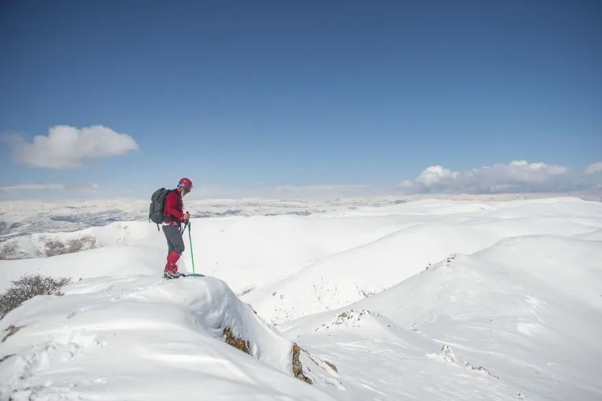 Tunceli'nin karla kaplı zirveleri trekking ve fotoğraf tutkunlarını ağırlıyor 5