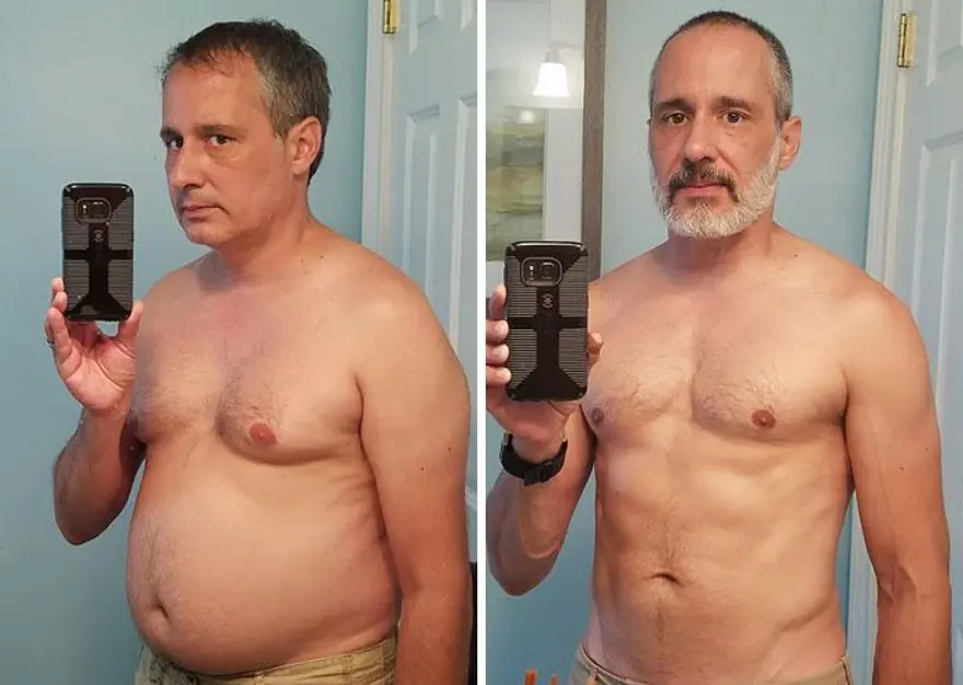 Zayıflamak isteyenlere ilham olabilecek öncesi ve sonrası fotoğraflar 6