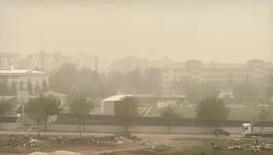 Şanlıurfa'da göz gözü görmüyor