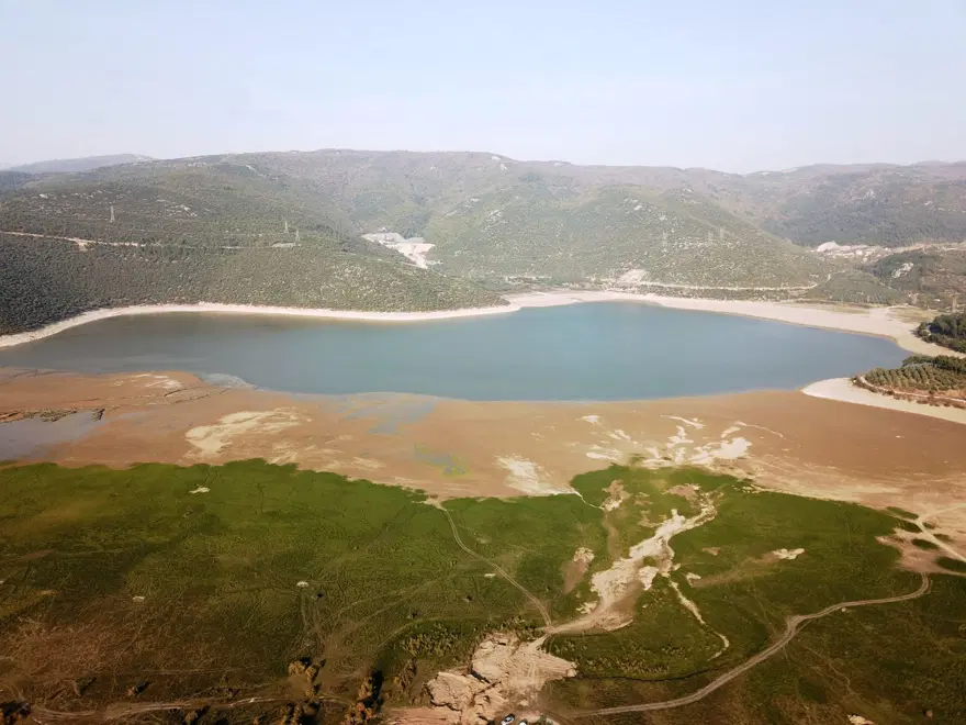 Gölbaşı Barajı'nın yüzde 70'i kurudu 4