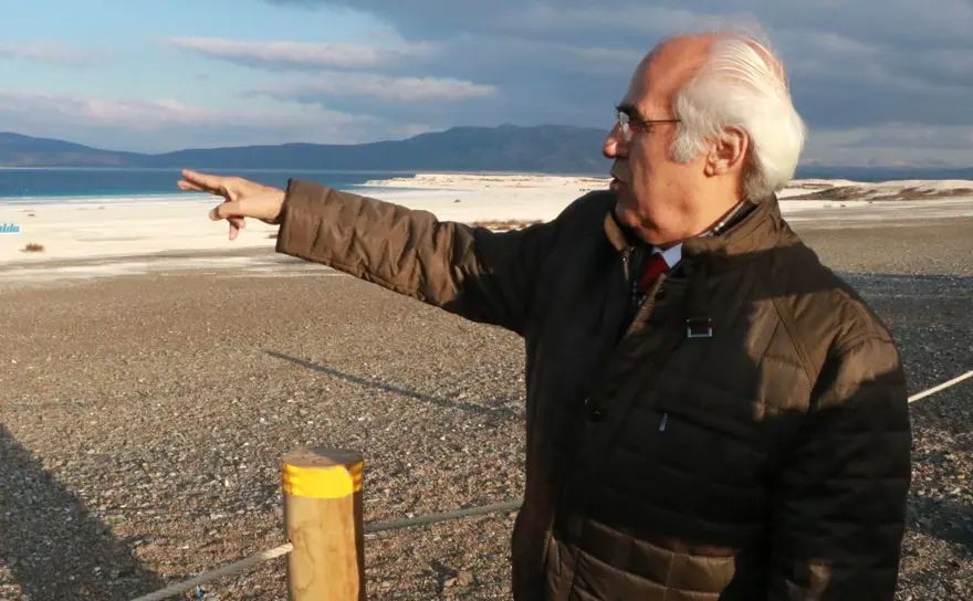 Salda Gölü'nde kuraklık alarmı: Sular 30 metre çekildi 6