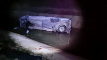 Kontrolden çıkan araç su kanalına düştü: 1 ölü, 3 yaralı