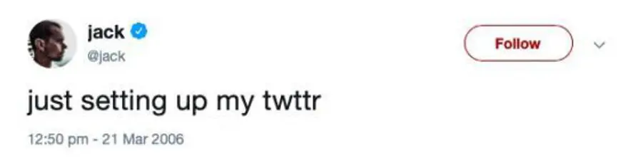 4. JACK DORSEY’İN İLK TWEET'İ -2,5 MİLYON DOLAR VEYA DAHA FAZLASI 7 4. JACK DORSEY’İN İLK TWEET'İ -2,5 MİLYON DOLAR VEYA DAHA FAZLASI 7