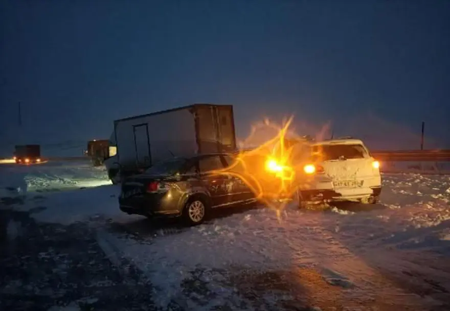 Birçok ilde kar etkili oldu: Yollar kapandı 12