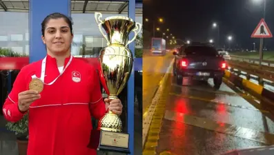 Olimpiyat şampiyonu Busenaz Sürmeneli'ye trafikte saldırı