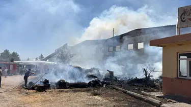 Adıyaman OSB'de yangın