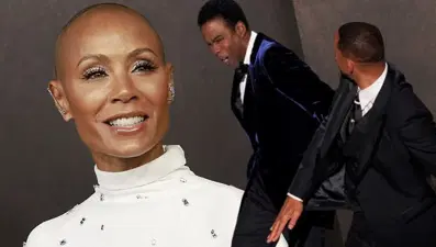 Uğruna Oscar'da tokat skandalına imza atılan Jada Pinkett Smith'ten saçlı fotoğraf