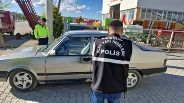 Çalıntı araçla drift: Dört genç gözaltına alındı