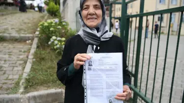 84 yaşında üniversite sınavına girdi