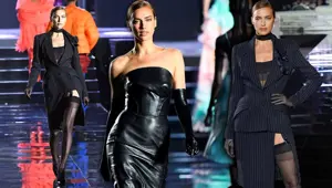 Irina Shayk ayrılık sonrası ilk kez defilede