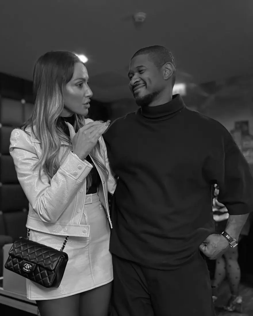Hadise dünyaca ünlü şarkıcı Usher ile bir arada: Yaşayan efsane 2