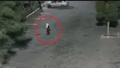 Kadın kılığına giren "bukalemun" yakalandı