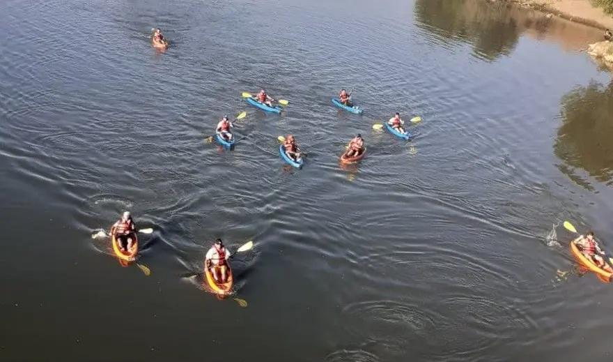 Bingöl, Murat Nehrinde gençlerin kano keyfi 7 Bingöl, Murat Nehrinde gençlerin kano keyfi 7