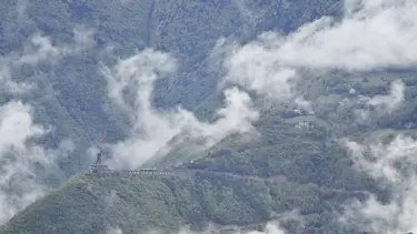 Dünyanın en büyük Atatürk heykeli böyle görüntülendi