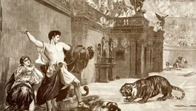 Gladyatörlerin ayılarla dövüştüğü ilk kez kanıtlandı