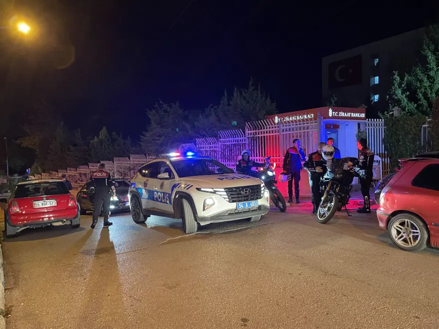 Sakarya'da üniversite çevresinde asayiş uygulaması 