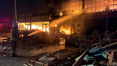 Hatay'da sanayi sitesinde yangın: 7 işletme etkilendi