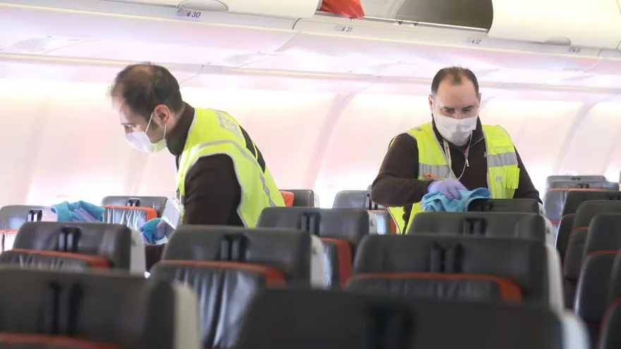 THY uçakları etkili yöntemlerle dezenfekte ediliyor 8