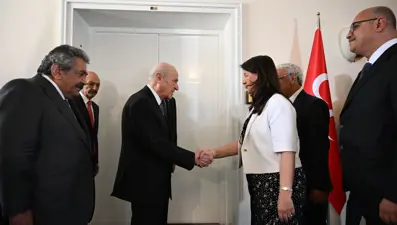 Bahçeli, DEM Parti heyetiyle görüştü