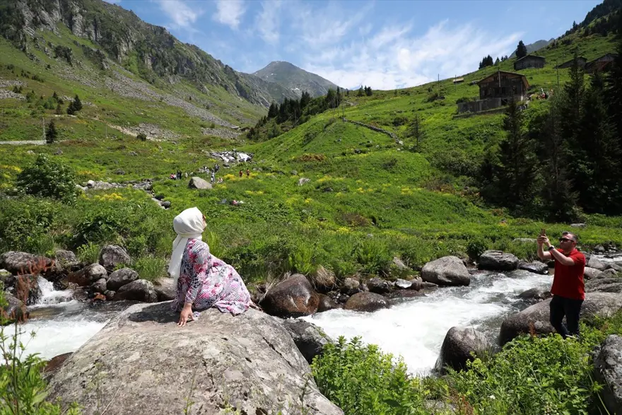 Karadeniz'in yeni gözdesi 'Elevit Yaylası' ziyaretçilerine nefes oluyor 2