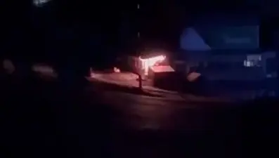 Uludağ'da otel yangınının başladığı anlar ortaya çıktı