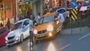 Kendilerini almayan taksiciye saldırdılar