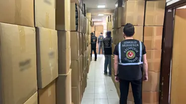 8 milyar liralık kaçak gümrüğe takıldı