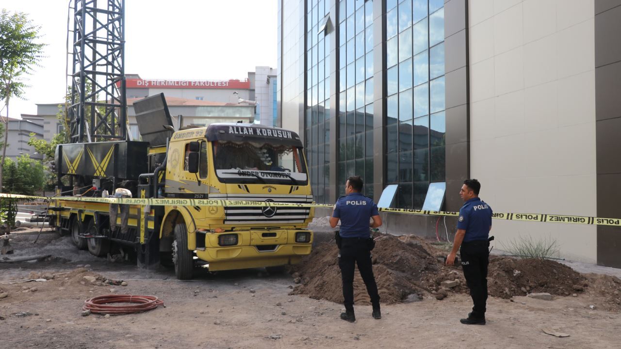 Sondaj kuyusuna düşen işçi boğuldu