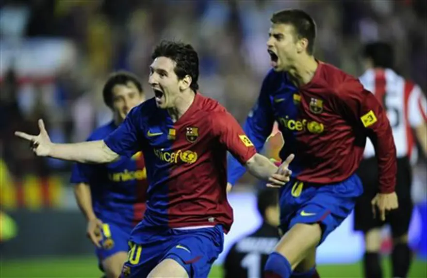 Barcelona: 4 - Athletic Bilbao: 1 22 Barcelona: 4 - Athletic Bilbao: 1 22