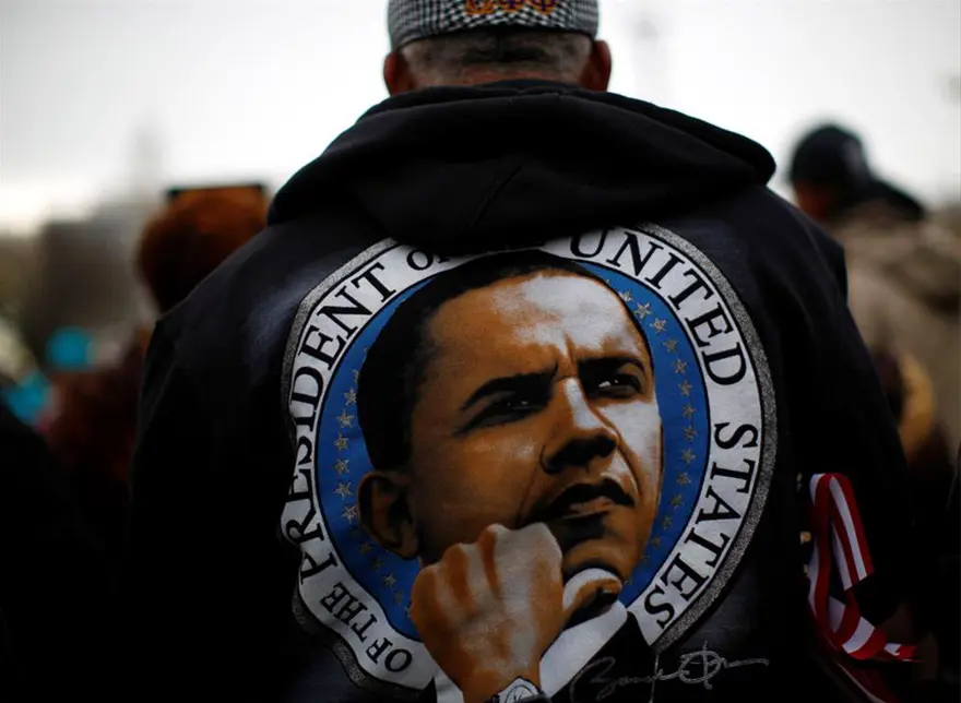 Obama yemin ederken o saklandı 9 Obama yemin ederken o saklandı 9