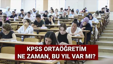 KPSS ortaöğretim (lise) sınav tarihi 2025: KPSS ortaöğretim bu yıl var, ne zaman yapılacak?