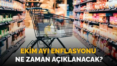 Ekim ayı enflasyon beklentisi belli oldu: TÜİK ekim ayı enflasyonu ne zaman, saat kaçta açıklanacak?
