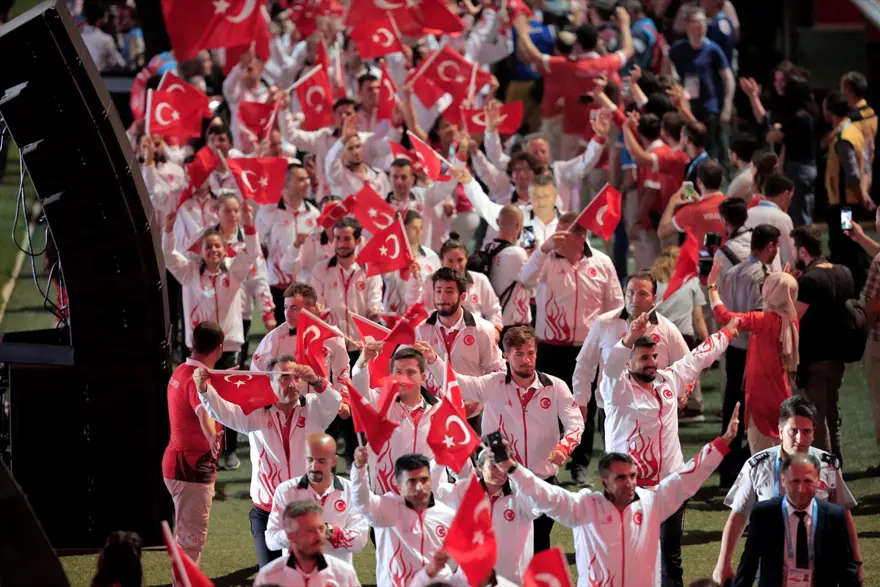 23'üncü Yaz İşitme Engelliler Olimpiyat Oyunları açılış seremonisi ile başladı 4