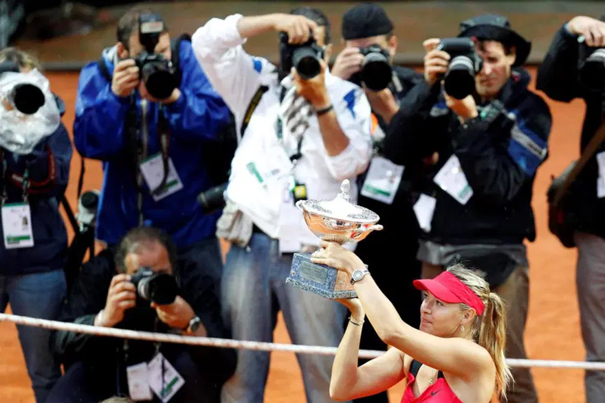 Sharapova'dan muhteşem geri dönüş 9