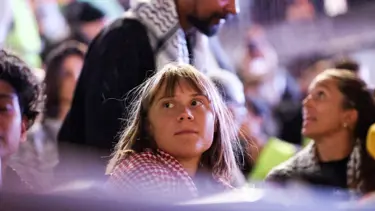 Aktivist Thunberg İsveç'te konuştu: İsrail'de temiz su verilmedi, hastalandık