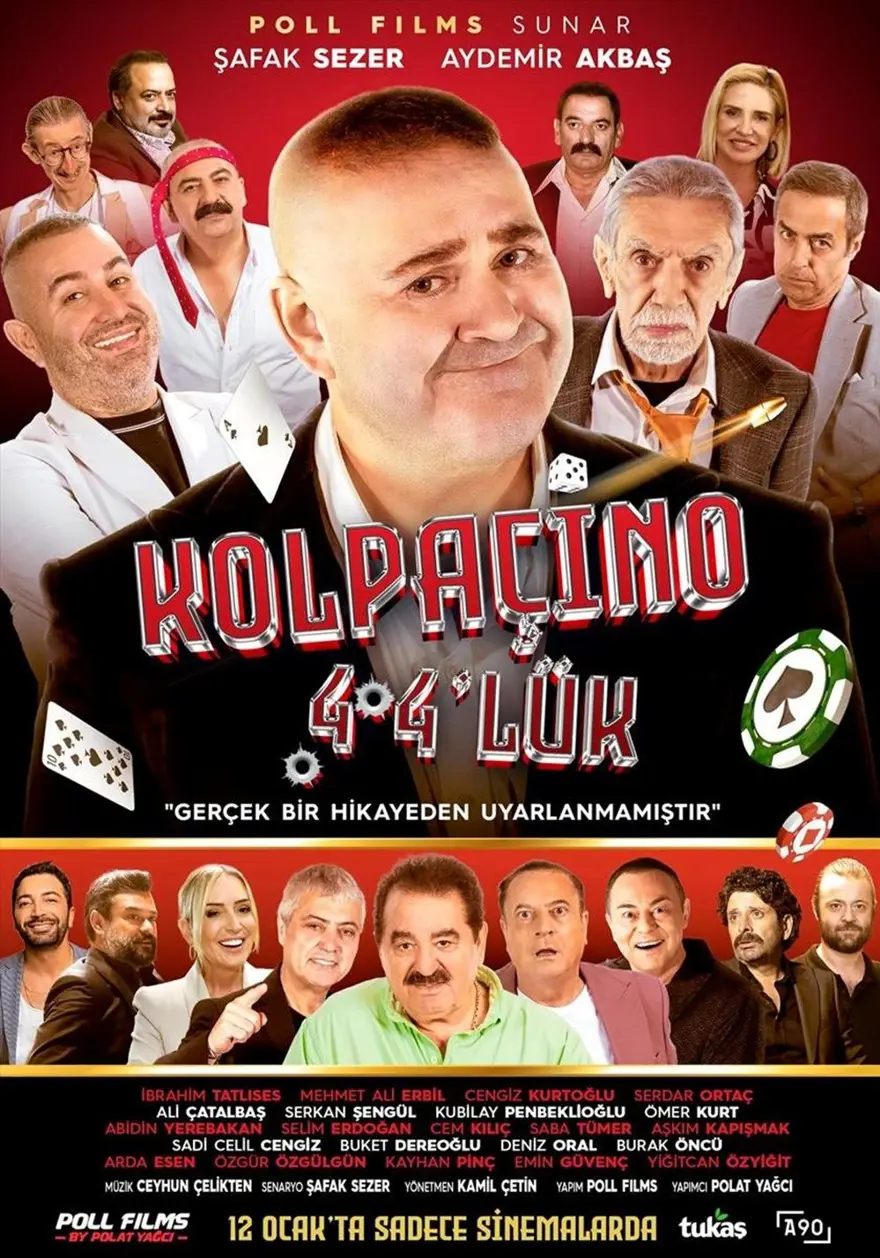 Kolpaçino 4 4'lük vizyondaki ilk haftasında gişenin zirvesinde (12-14 Ocak 2024 Türkiye gişesi) 9