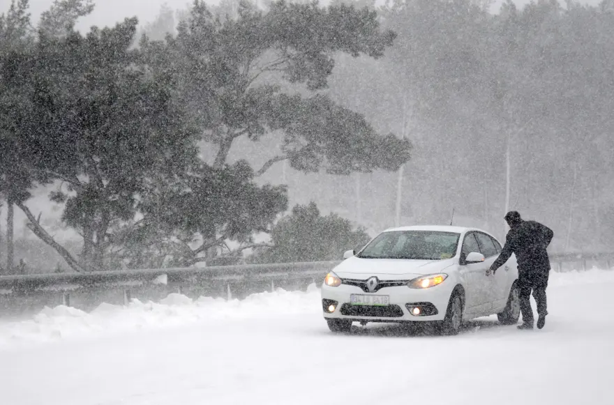 İstanbul'da kar alarmı 16