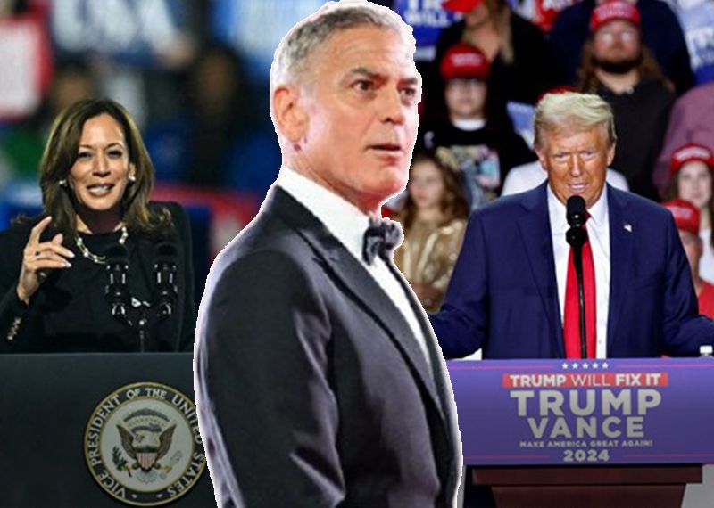 Kamala Harris yenilince George Clooney'yi sorumlu tuttular