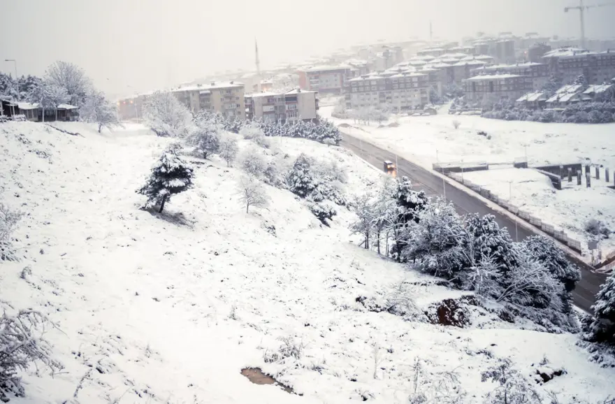 İstanbul'da kar 13