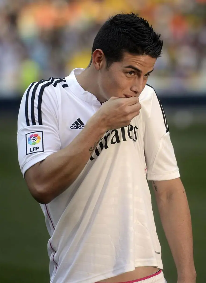 James Rodriguez Bernabeu'da 2
