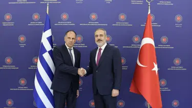 Yunan Dışişleri Bakanı Ankara'da: Hakan Fidan'la görüştü