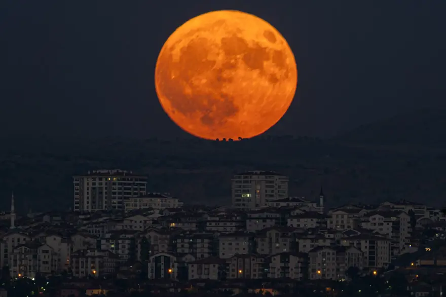 Türkiye'den muhteşem "Süper Ay" manzaraları 20