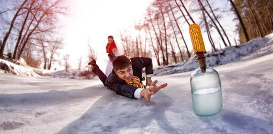 Marjinal düğün fotoğrafları 12