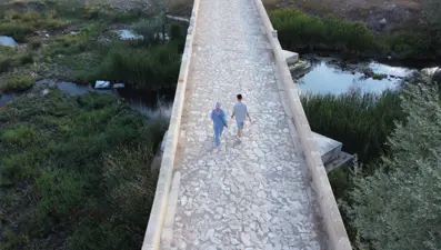 Yozgat'ta 5 asırlık köprü: Yavuz Sultan Selim'in mirası havadan görüntülendi