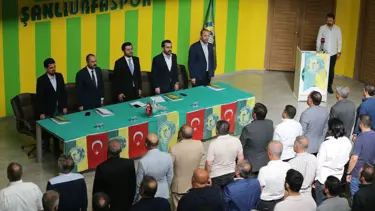 Şanlıurfaspor'da Giray Küçük yeniden başkan