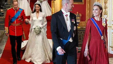 Prenses Kate'in elbisesindeki gizli detaylar